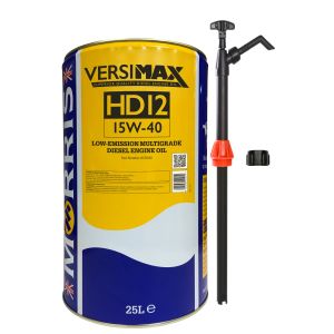 Morris Versimax HD12 25 litre & pump