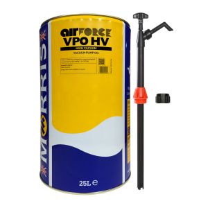 25 litre pack of  Air Force VPO HV and pump