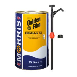 25 Litres Morris Golden Film Running in Oil & Pump