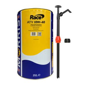 25 Litres Morris Race ATV 10W-40 & Pump