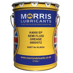 12.5 Kilo keg of Morris K4000 EP semi-fluid grease