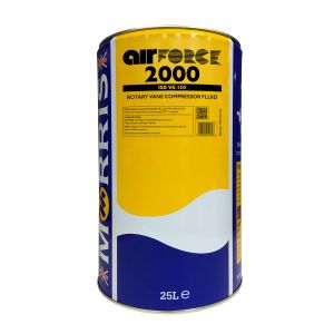 25 litre pack of Air Force 2000 VG150 Compressor fluid