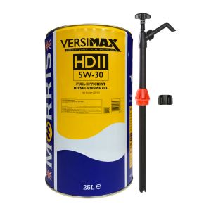 25 Litres Morris Versimax HD11 5W-30 & Pump